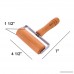 Lasten Pastry and Pizza Baking Roller Pin Non Stick Wood Rolling Pins for Baking(T-Maple) - B01I9HNSVS